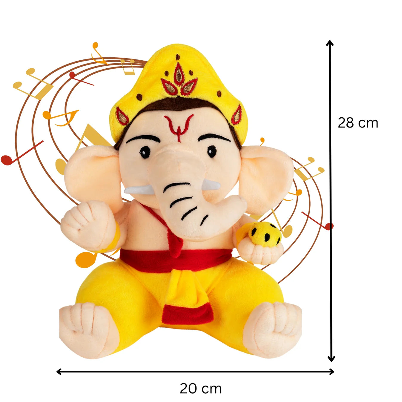 Blessed Baby Ganesha – Musical Chanting Soft Toy