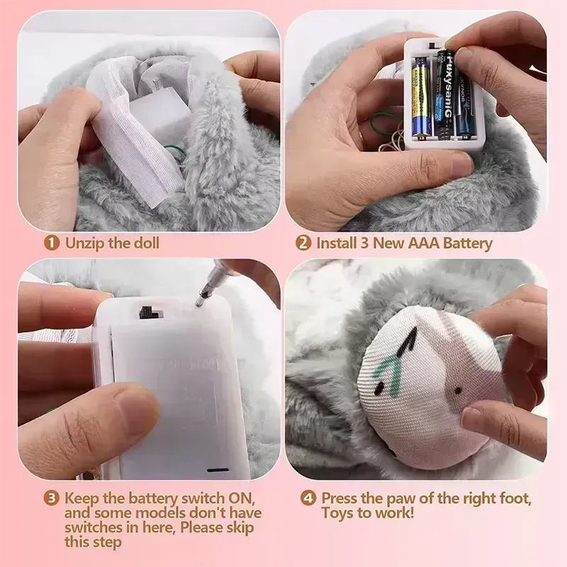 Disney Stitch & Angel Breathing Plush Toys – Soothing Light-Up Companions