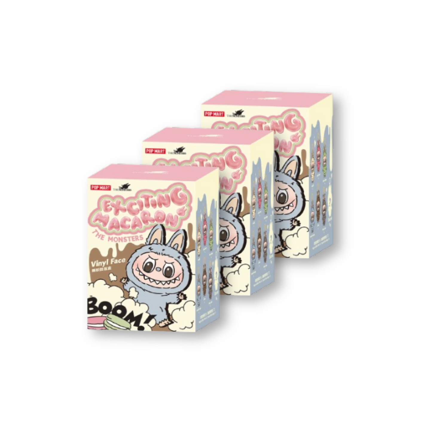 Exciting Macaron - THE MONSTERS LABUBU - Vinyl Plush Blind Box Gen 1
