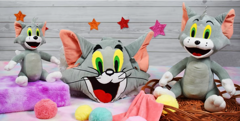 CozyTom – 25 cm Charming Sitting Cat Plush