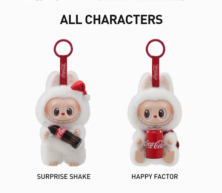 Coca-Cola - THE MONSTERS LABUBU -  Vinyl Plush Blind Box Special Gen