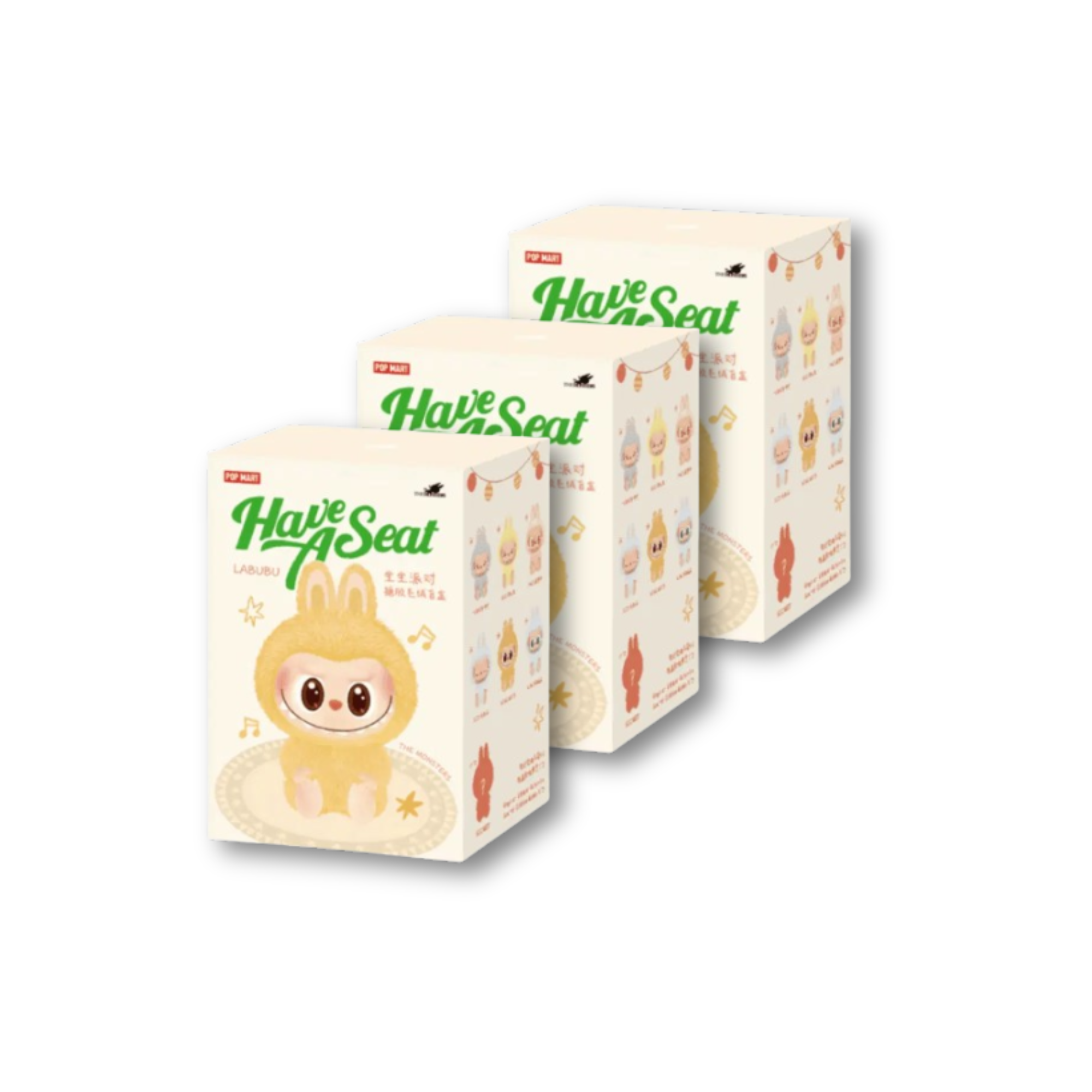 Have A Seat - THE MONSTERS LABUBU -  Vinyl Plush Blind Box Gen 2