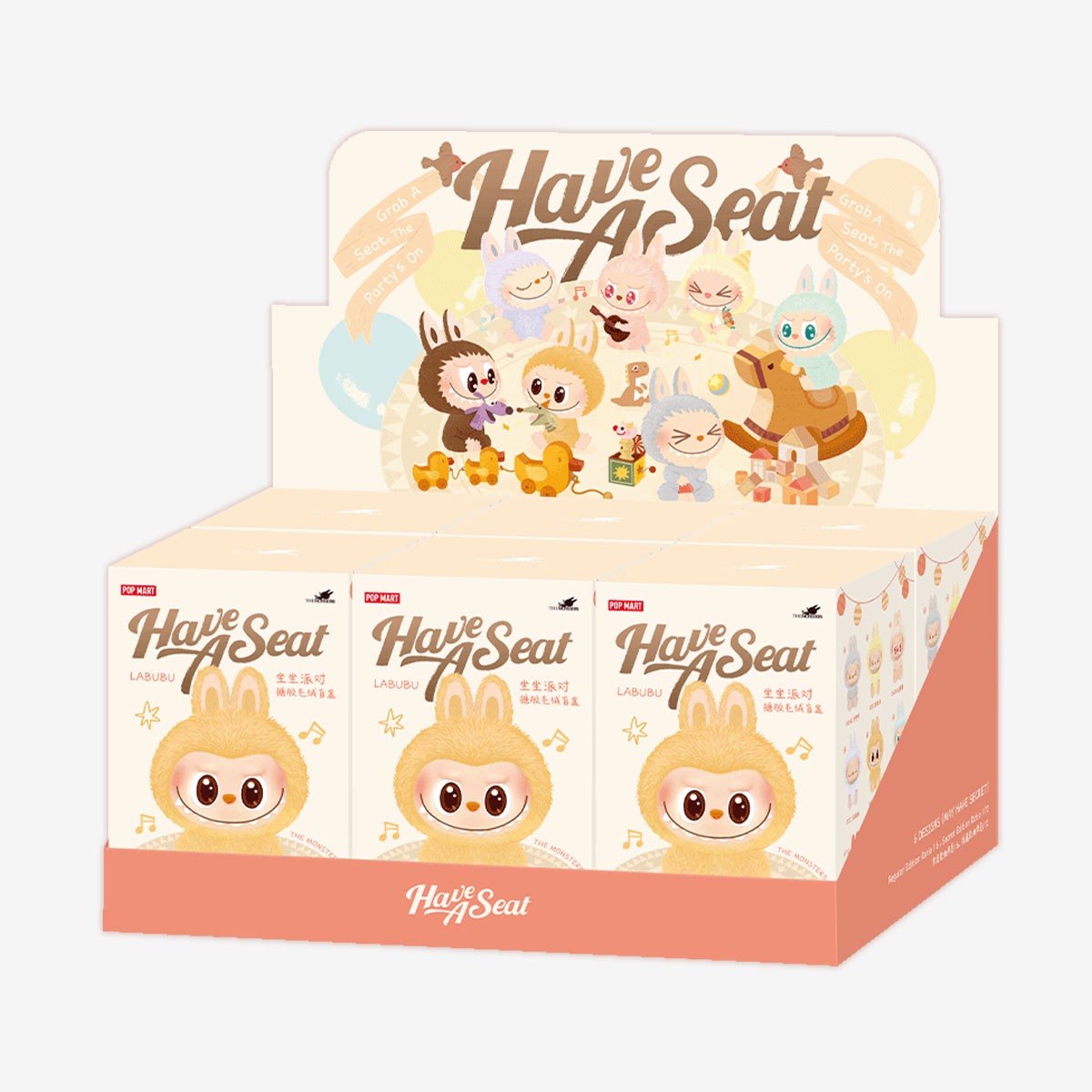 Have A Seat - THE MONSTERS LABUBU -  Vinyl Plush Blind Box Gen 2