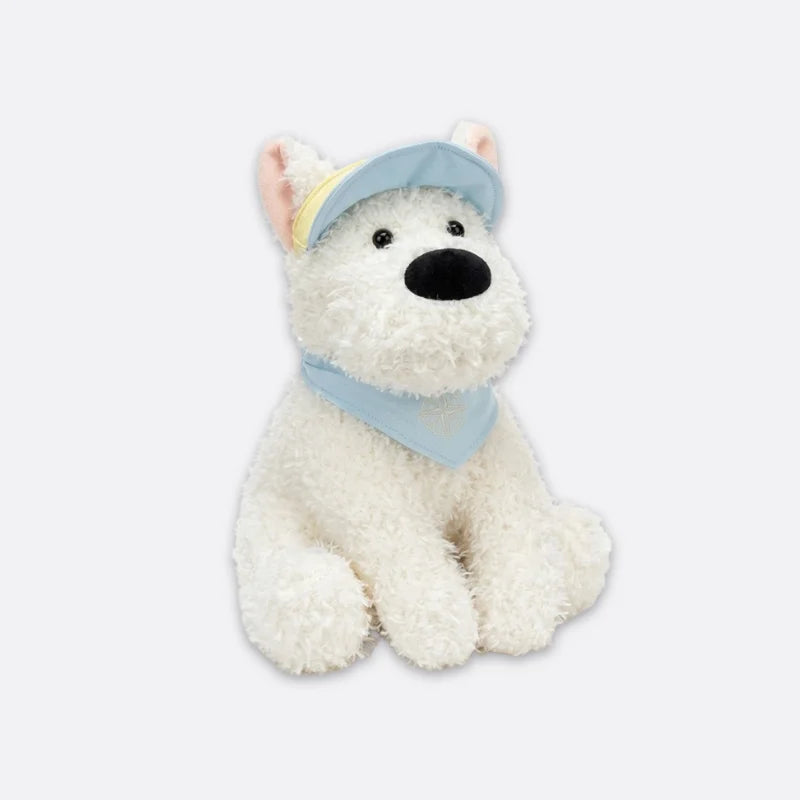 Puppy Plush Toy with Cap & Scarf